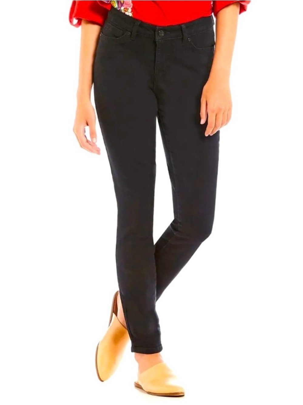 Code Bleu SOHO Skinny Ankle Black Denim Jeans 6P